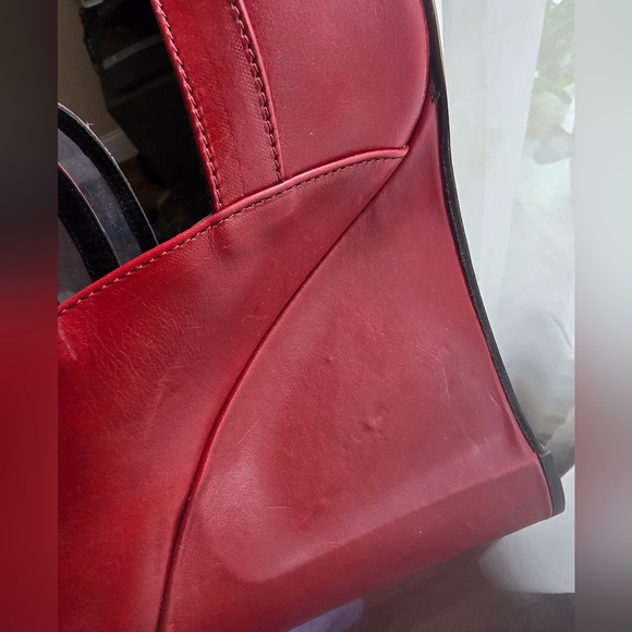 Derek Lam Meryl Pointed Toe Wedge Pump in Burgundy size 8 - Picture 10 of 11